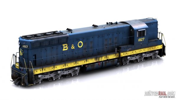 EMD SD7 – B&O (late) – JointedRail.com