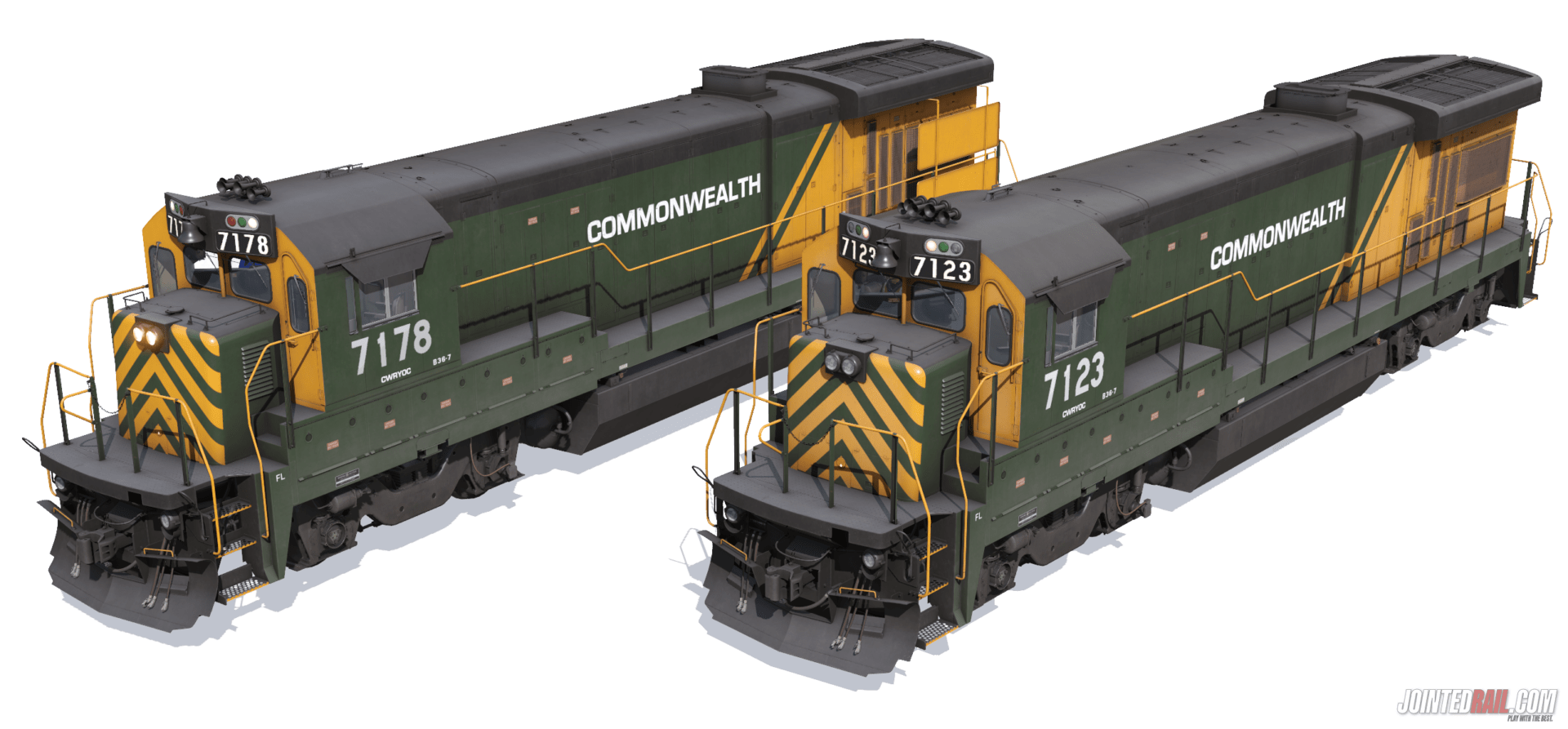 GE B36-7 - Commonwealth Railway