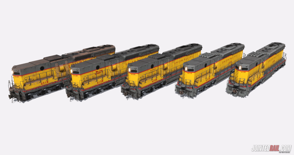 GE C45AH – UP – JointedRail.com