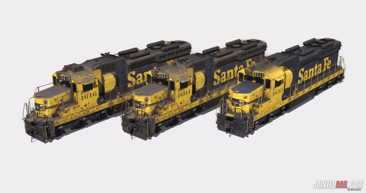 GE B40-8 – ATSF and BNSF Patch – JointedRail.com