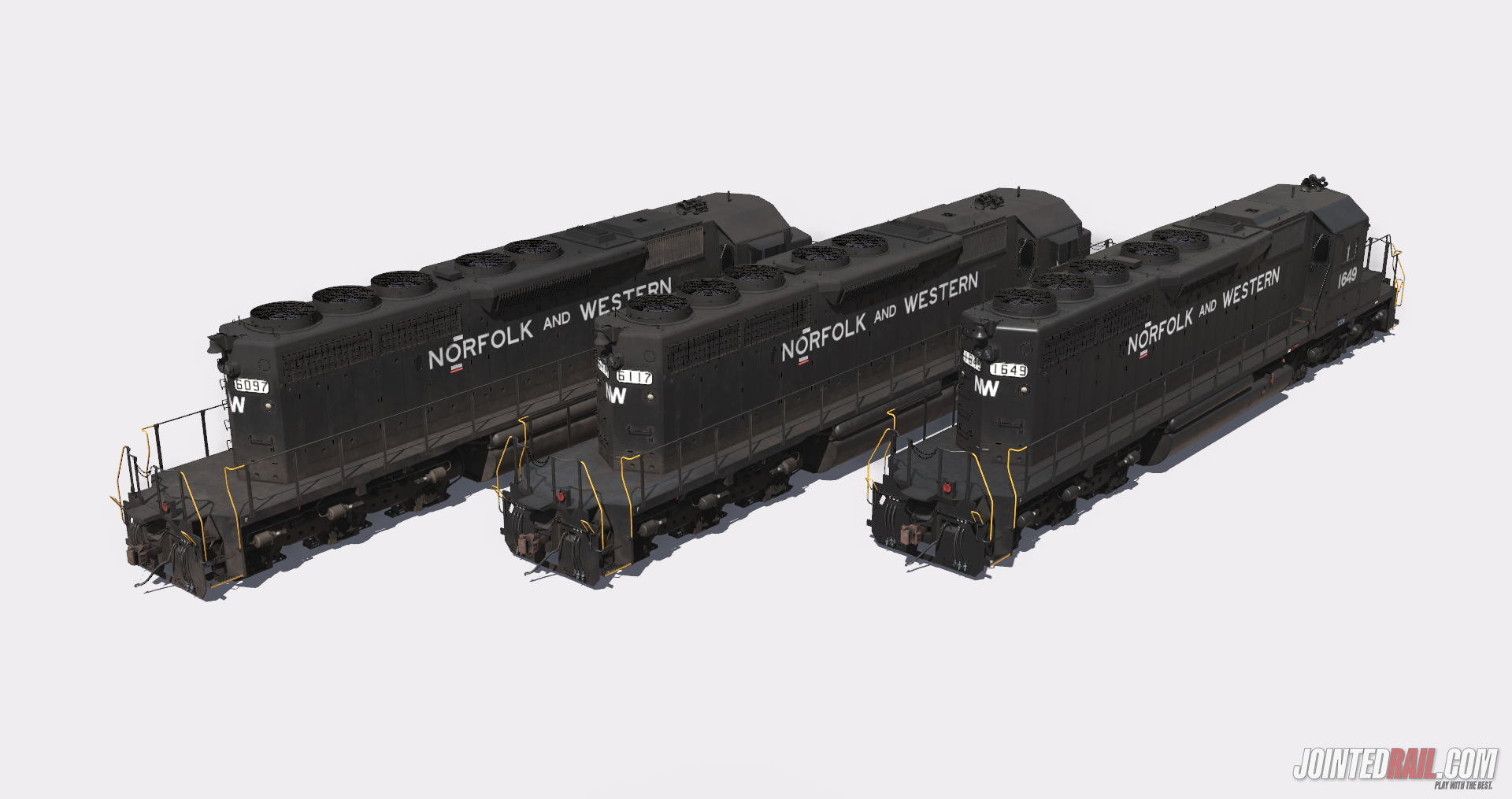 EMD SD40-2 – NW Mega Pack – JointedRail.com