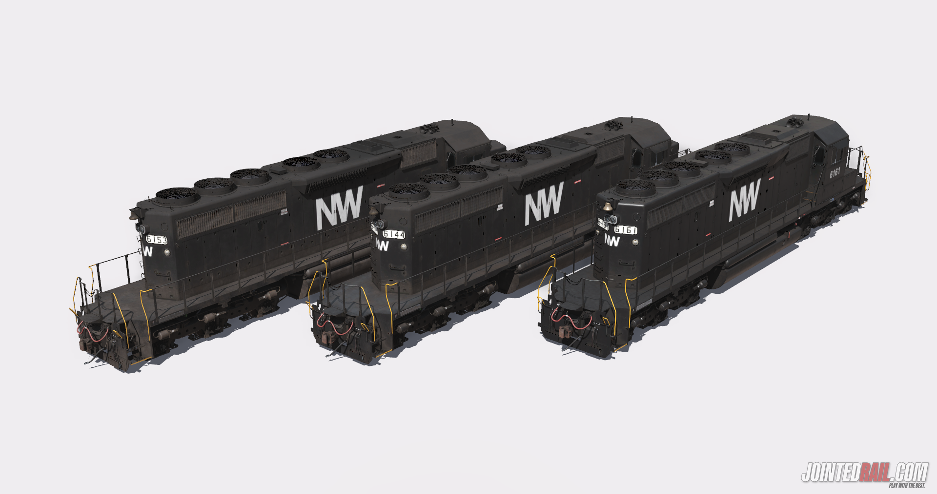 EMD SD40-2 – NW Mega Pack – JointedRail.com