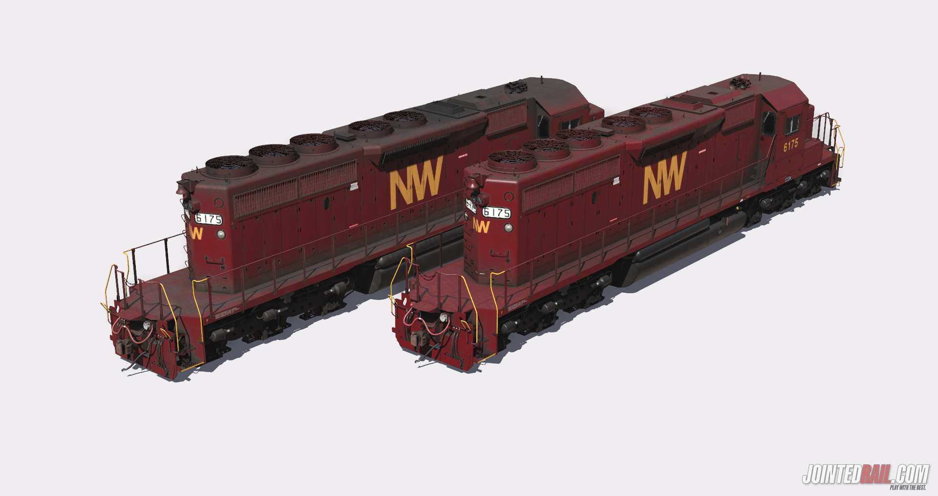 EMD SD40-2 – NW Mega Pack – JointedRail.com