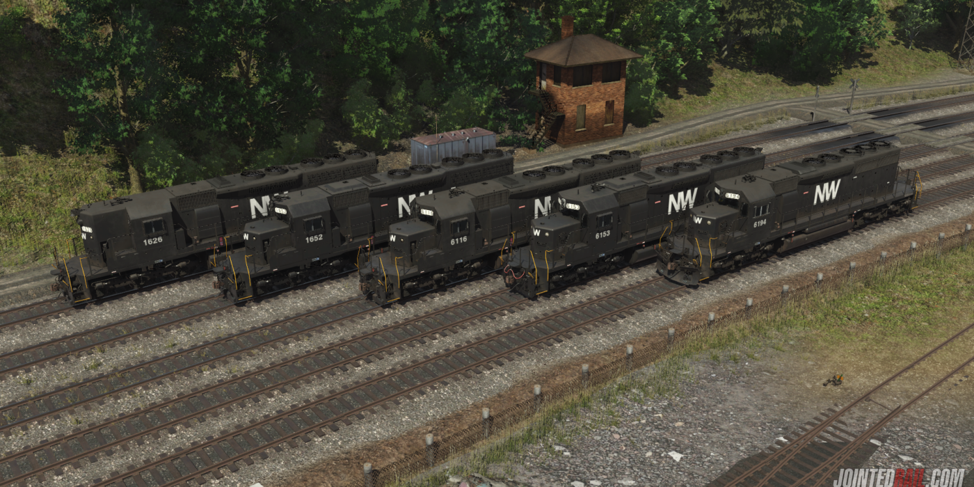 EMD SD40-2 – NW Mega Pack – JointedRail.com