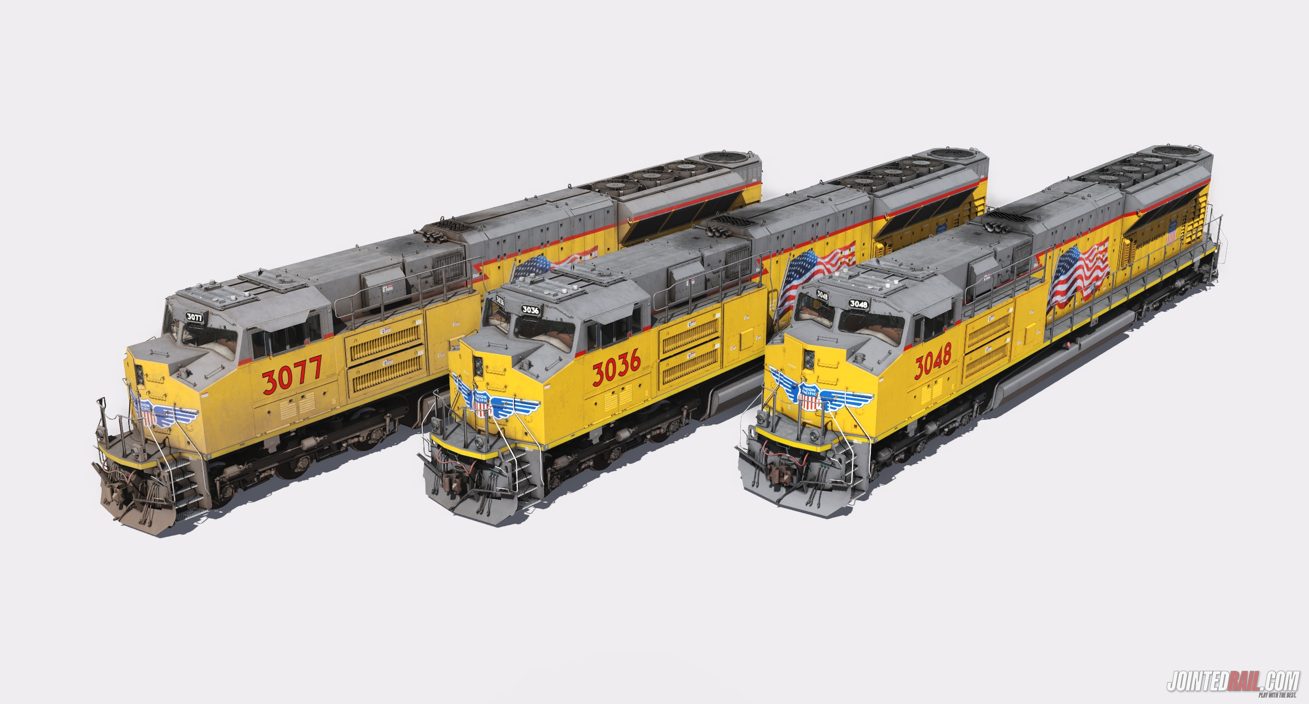 EMD SD40-2 – EMDX (ex-MILW) Pack – JointedRail.com