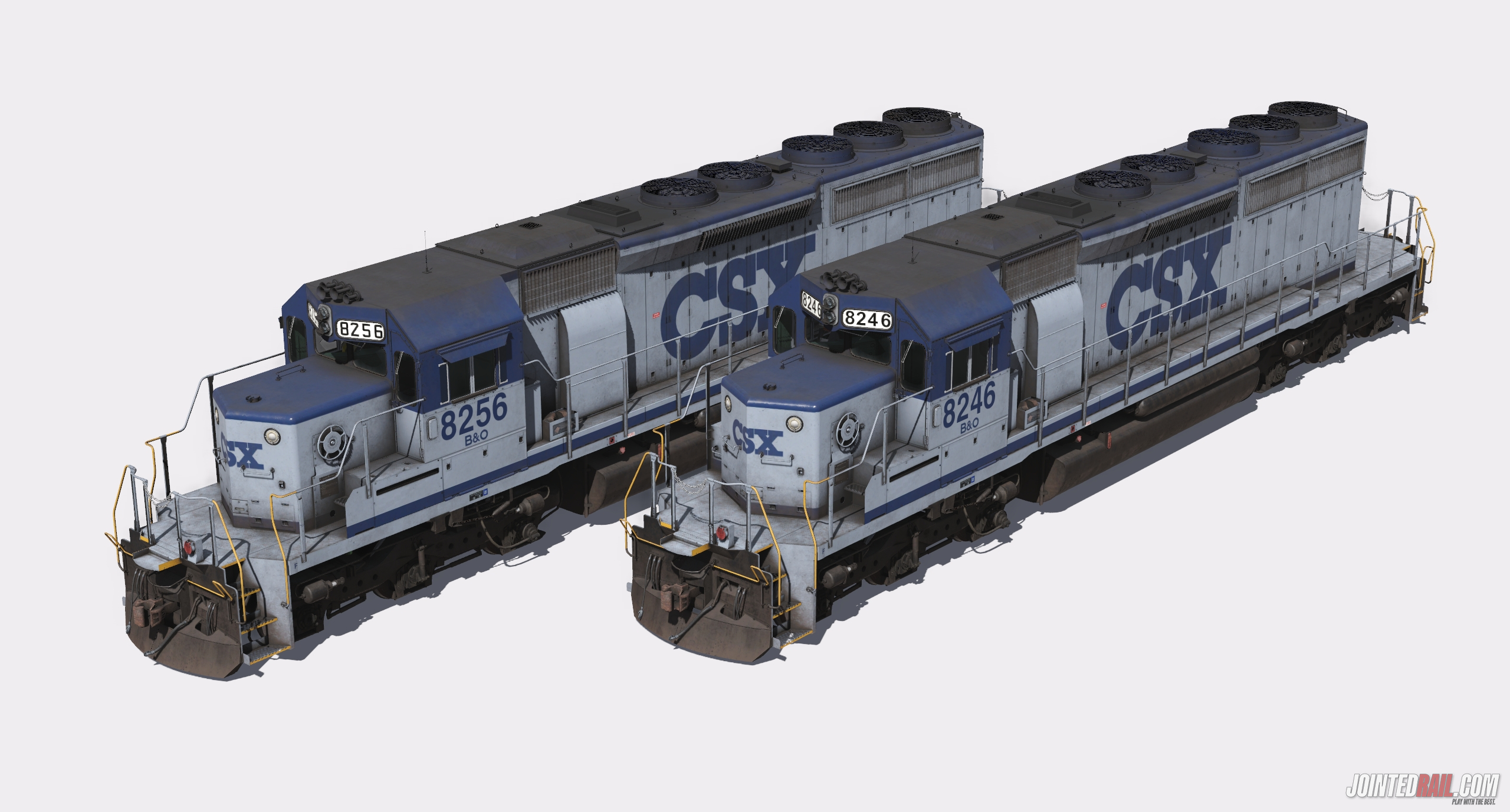 GE ES44AH – CSX Heritage #1897 Monon – JointedRail.com