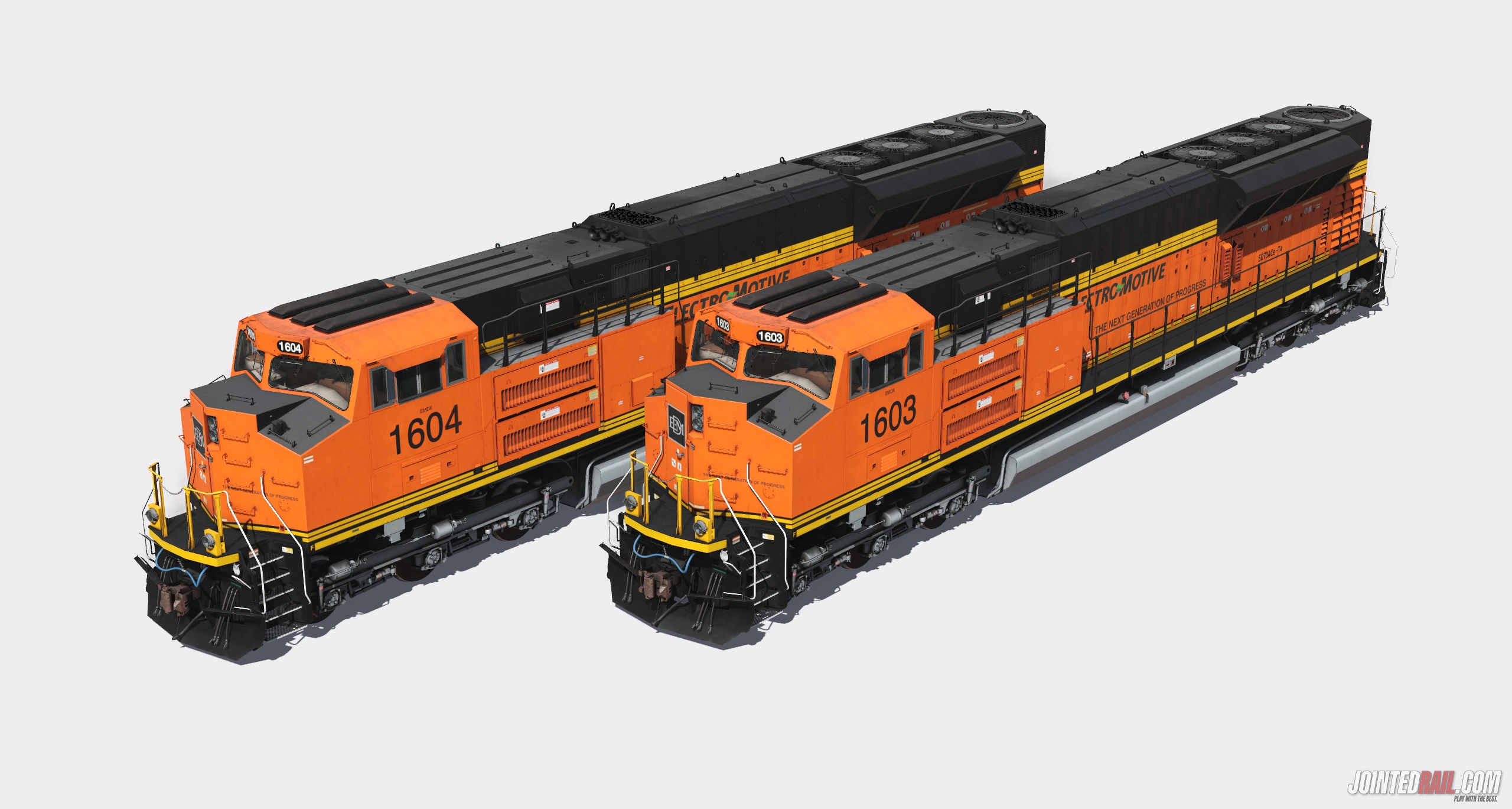 EMD SD70ACe – CSX YN3 – JointedRail.com