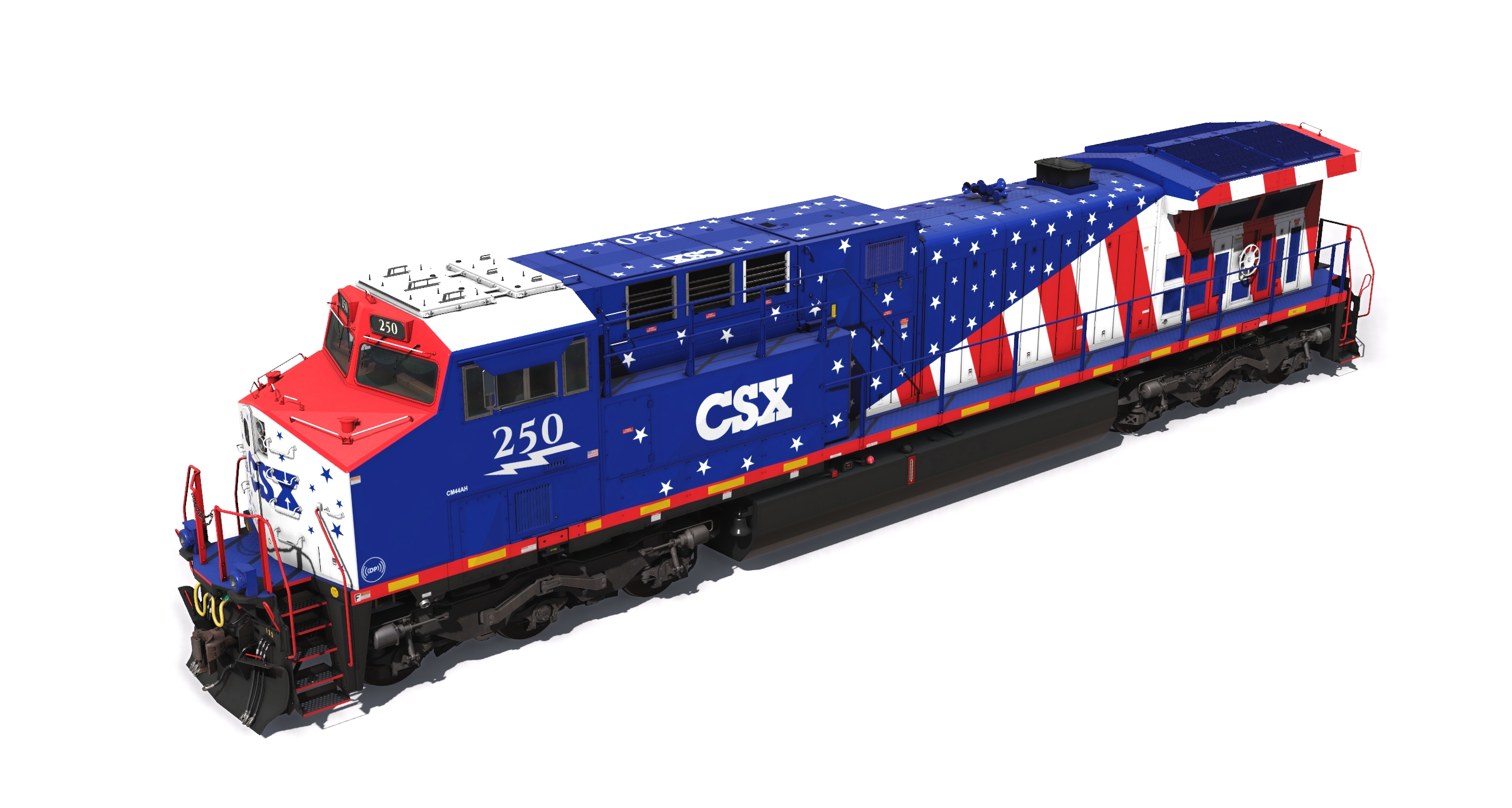 GE AC44C6M – NS Red Mane (4002-4003) – JointedRail.com